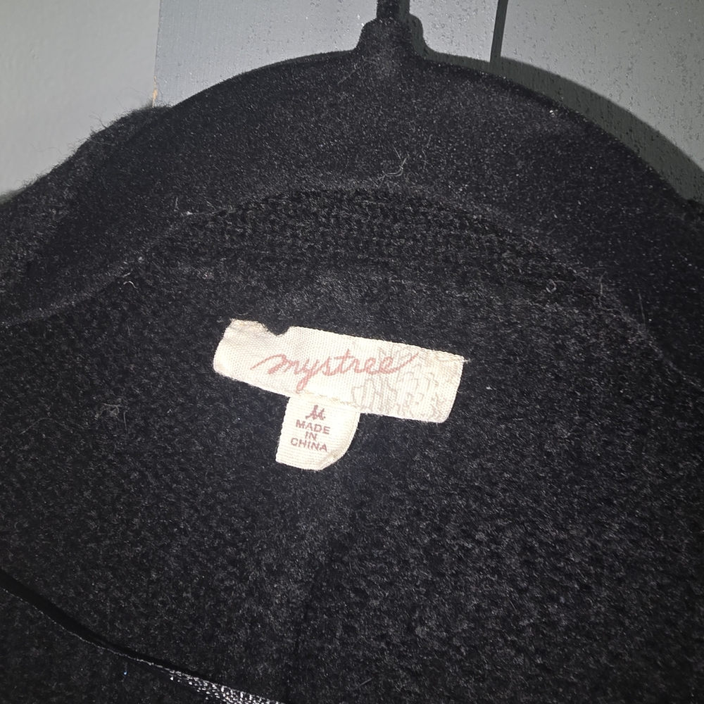 Mystree Black Women's Cardigan